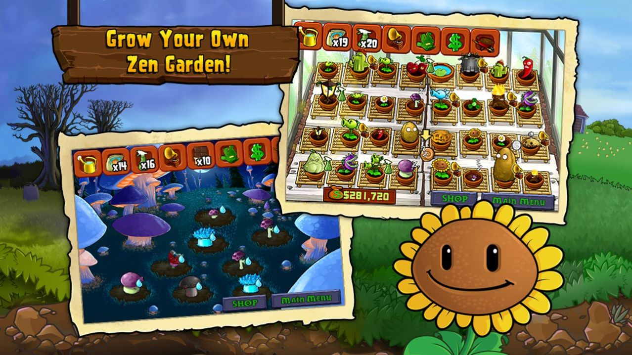 植物大战僵尸花园战争2豪华版游戏手机版图片1
